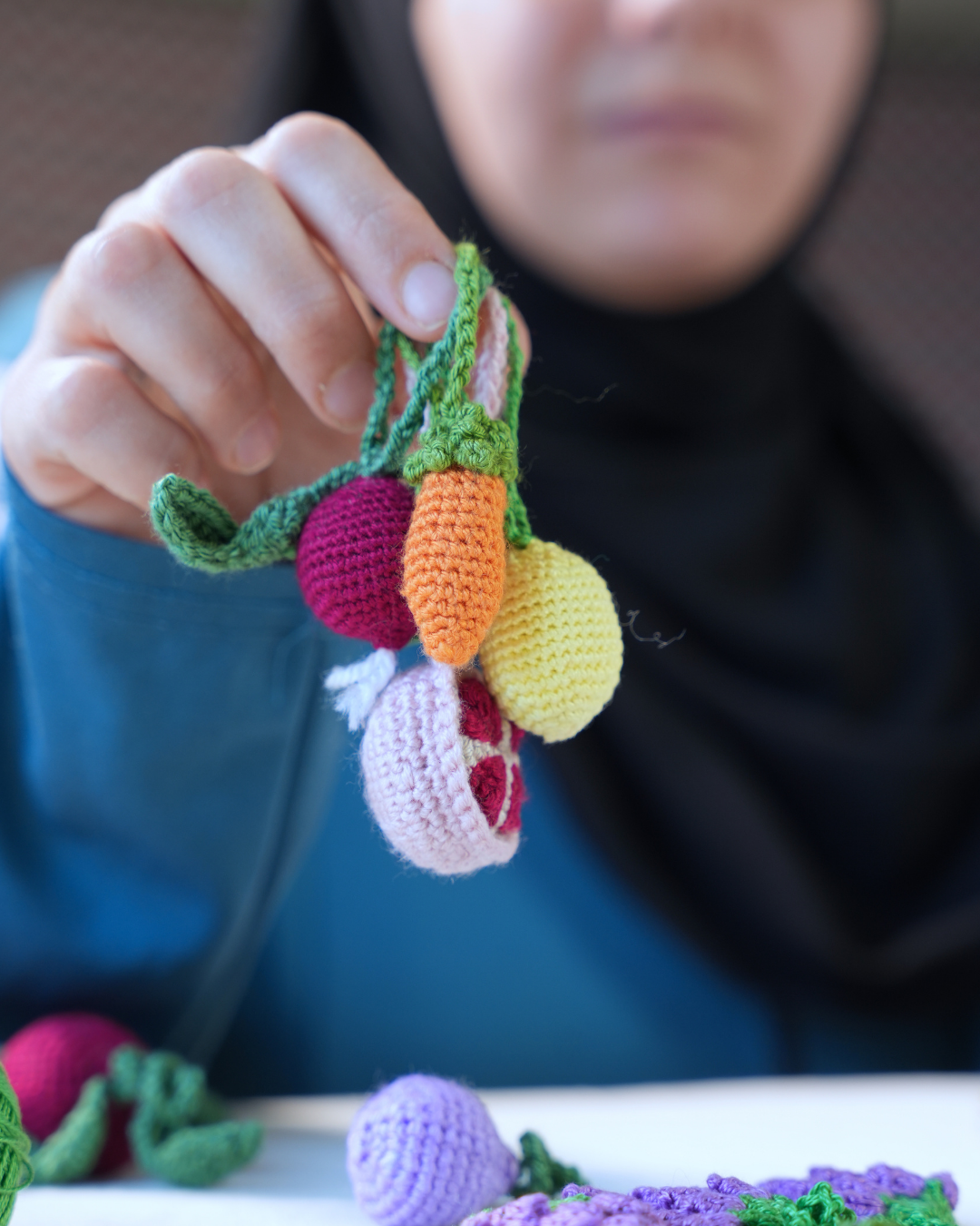 Min Al Ard Collection - Crochet Keychain
