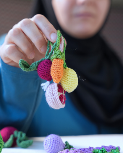 Min Al Ard Collection - Crochet Keychain