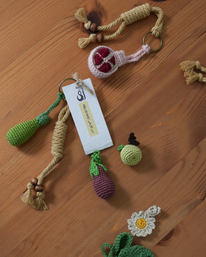 Min Al Ard Collection - Crochet Keychain